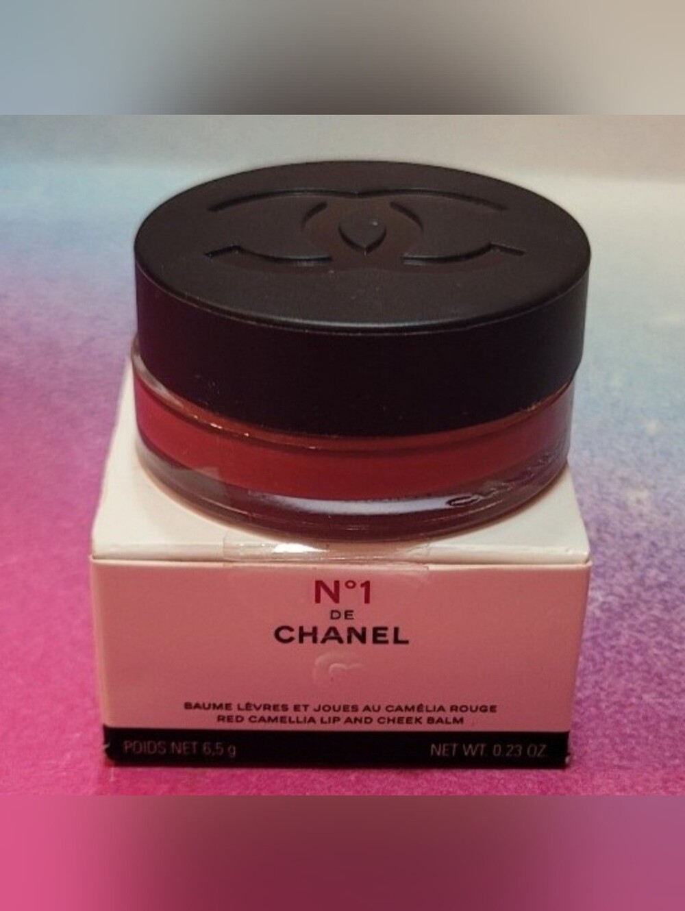 Chanel Red Camellia Lip & Cheek Balm 5 Lively Rosewood